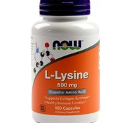 Лизин Lysine (100 табл.) от NOW