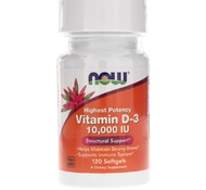 Витамин Д Vitamin D3 10000 МЕ(120 soft.) от NOW