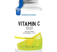 Vitamin C 1000 100табл от Nutriversum