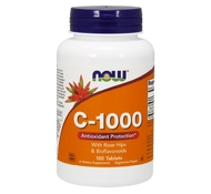 Vitamin C 1000mg 100 таб от NOW