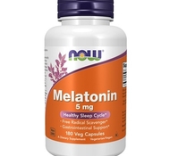Мелатонин Melatonin 5mg 180 капс от NOW