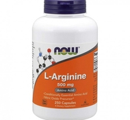 Arginine 500 mg 250 капс от NOW