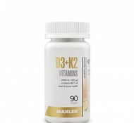 D3+K2 Vitamins 90 капс от Maxler