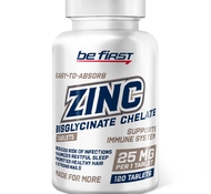 Zinc Biglycinate Chelate 120 табл от Be First