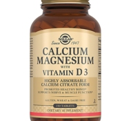 Calcium Magnesium D3 120 табл от SOLGAR