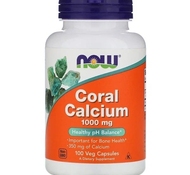 Кальций Coral Calcium 100 veg caps 1000 мг от NOW