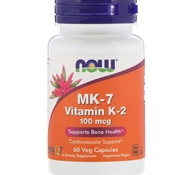 Витамин Менахинон MK-7 K2  60 капс от NOW