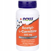 Acetyl L-Carnitine 500 mg 50 капс. от NOW