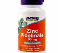 Zinc 50 mg 120 капс от NOW