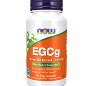Экстракт зелёного чая EGCg 400 мг 90 капсул от NOW