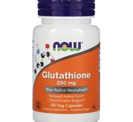 Глутатион Glutathione 250 мг 60 капс от NOW