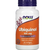 Убихинол Ubiquinol 100 мг 60 soft от NOW