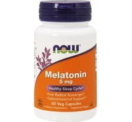 Мелатонин Melatonin 5 mg 60 капс от NOW